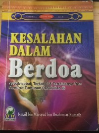 Kesalahan Dalam Berdoa